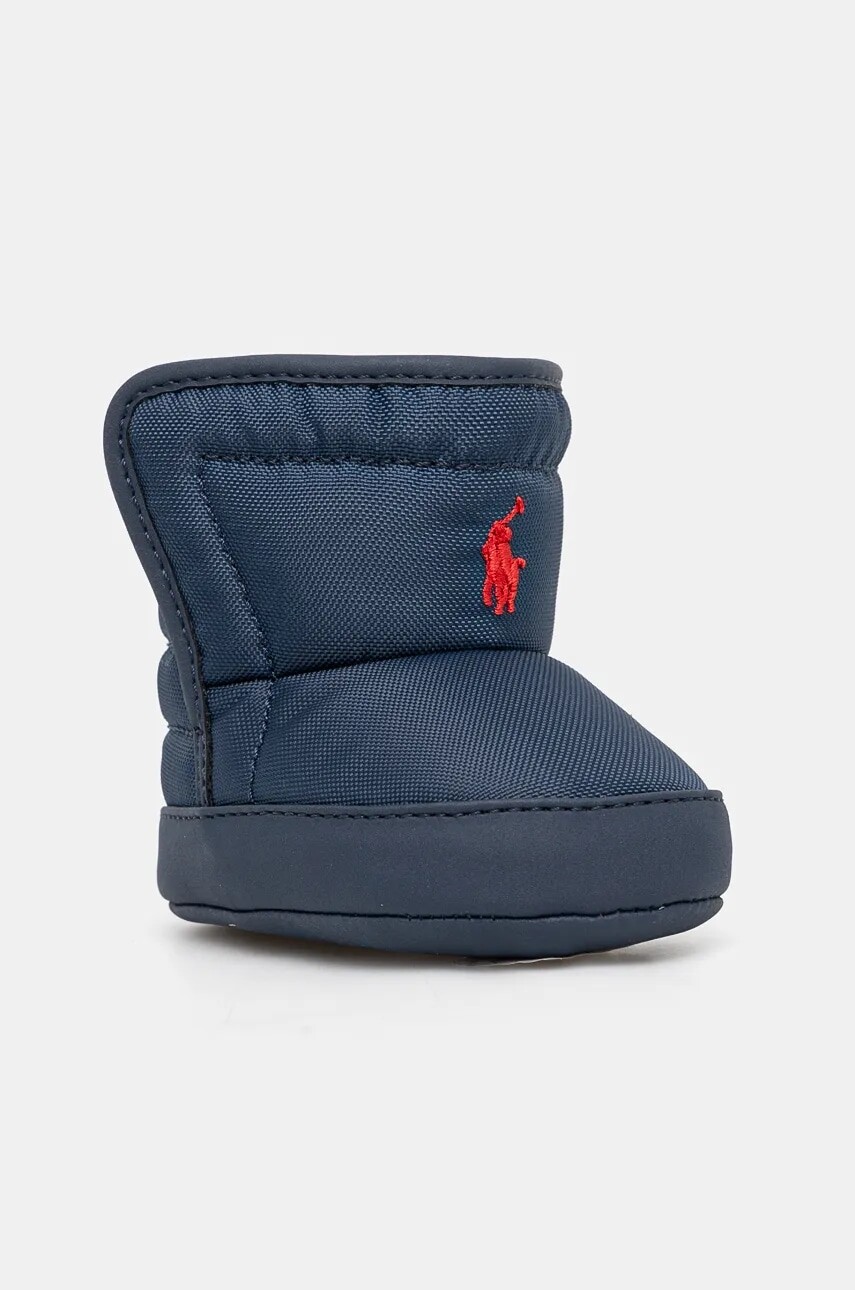 Topánky pre bábätká Polo Ralph Lauren HAMILTEN EZ LAYETTE tmavomodrá farba, RL01545410