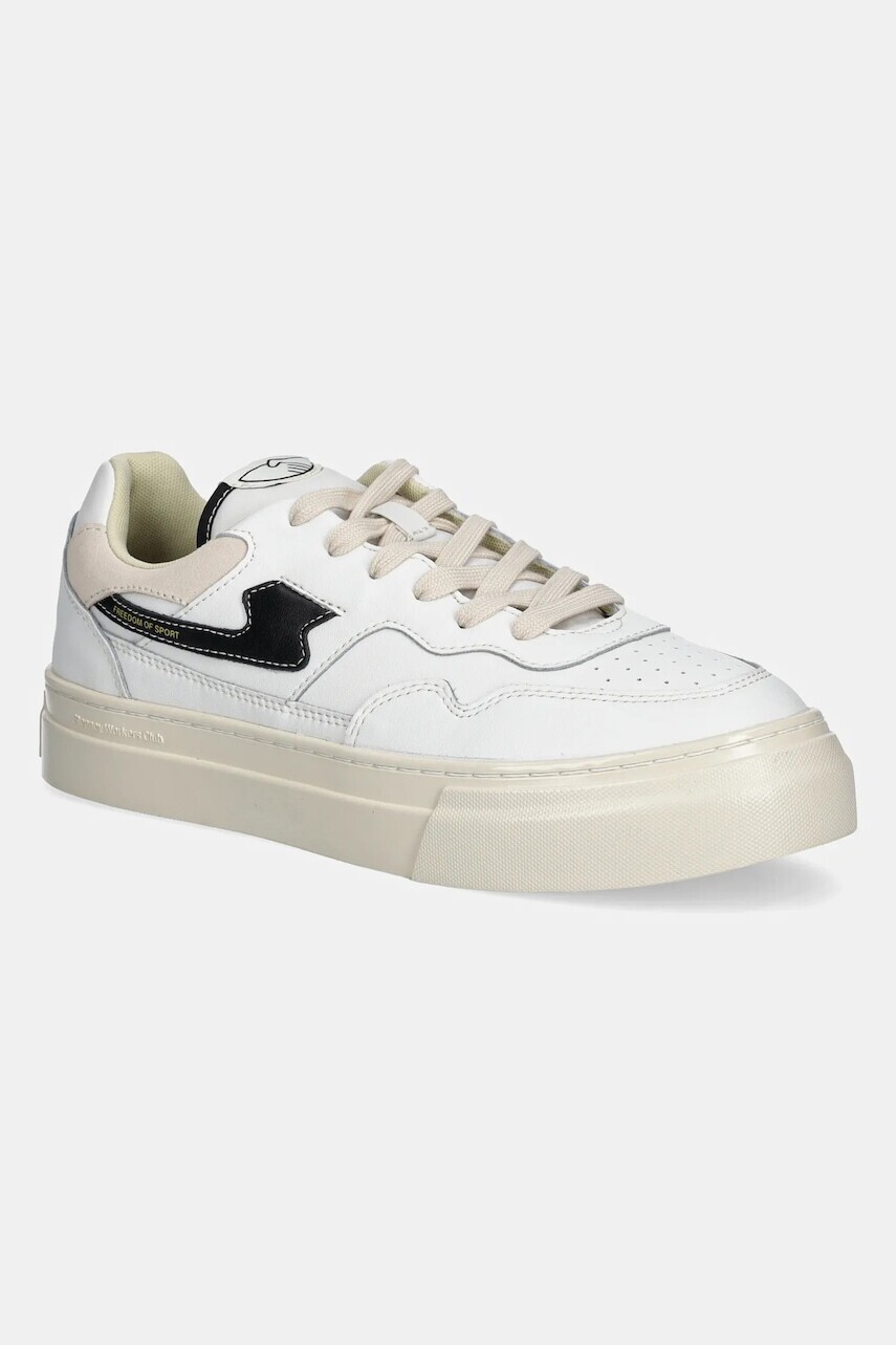 Kožené tenisky S.W.C Pearl-Strike Leather biela farba, YA09510