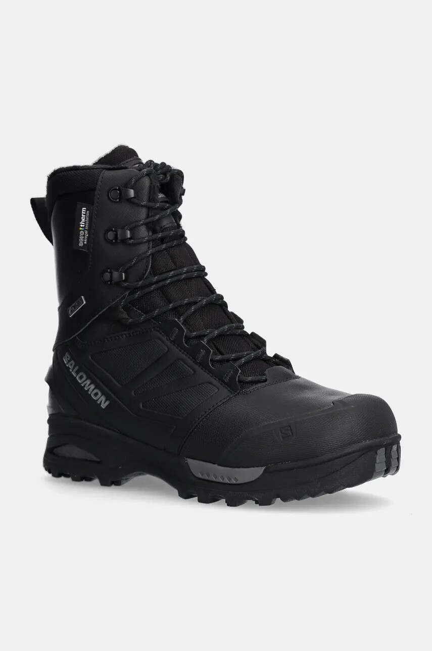 Topánky Salomon Toundra Pro CSWP pánske, čierna farba, zateplené, L40472700