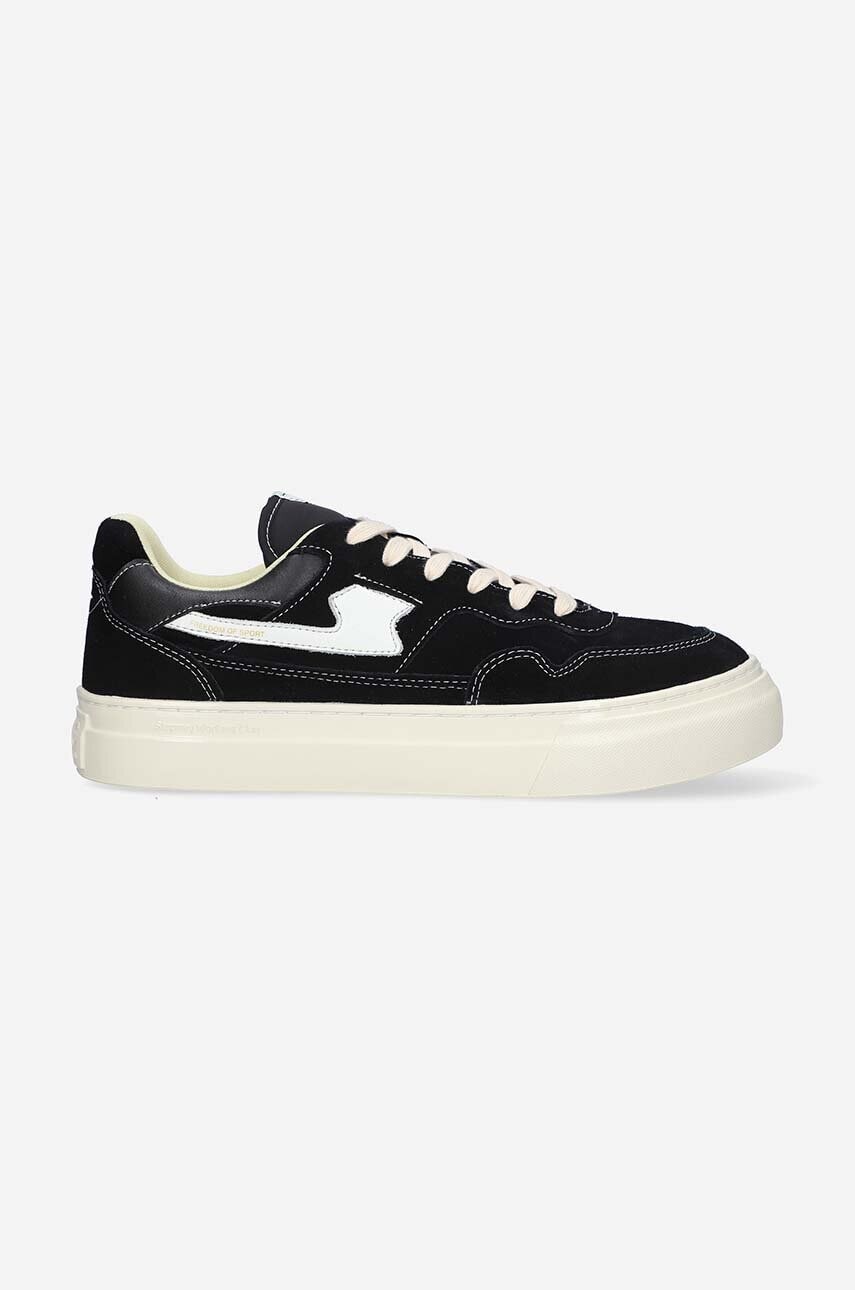 Tenisky Stepney Workers Club Pearl S-Strike Suede čierna farba, YA09015