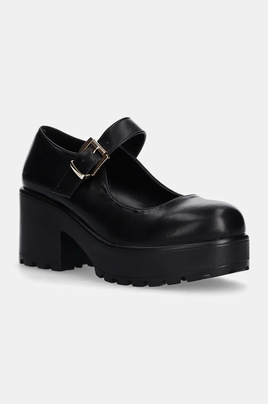 Lodičky Koi Footwear čierna farba, na podpätku, ND68