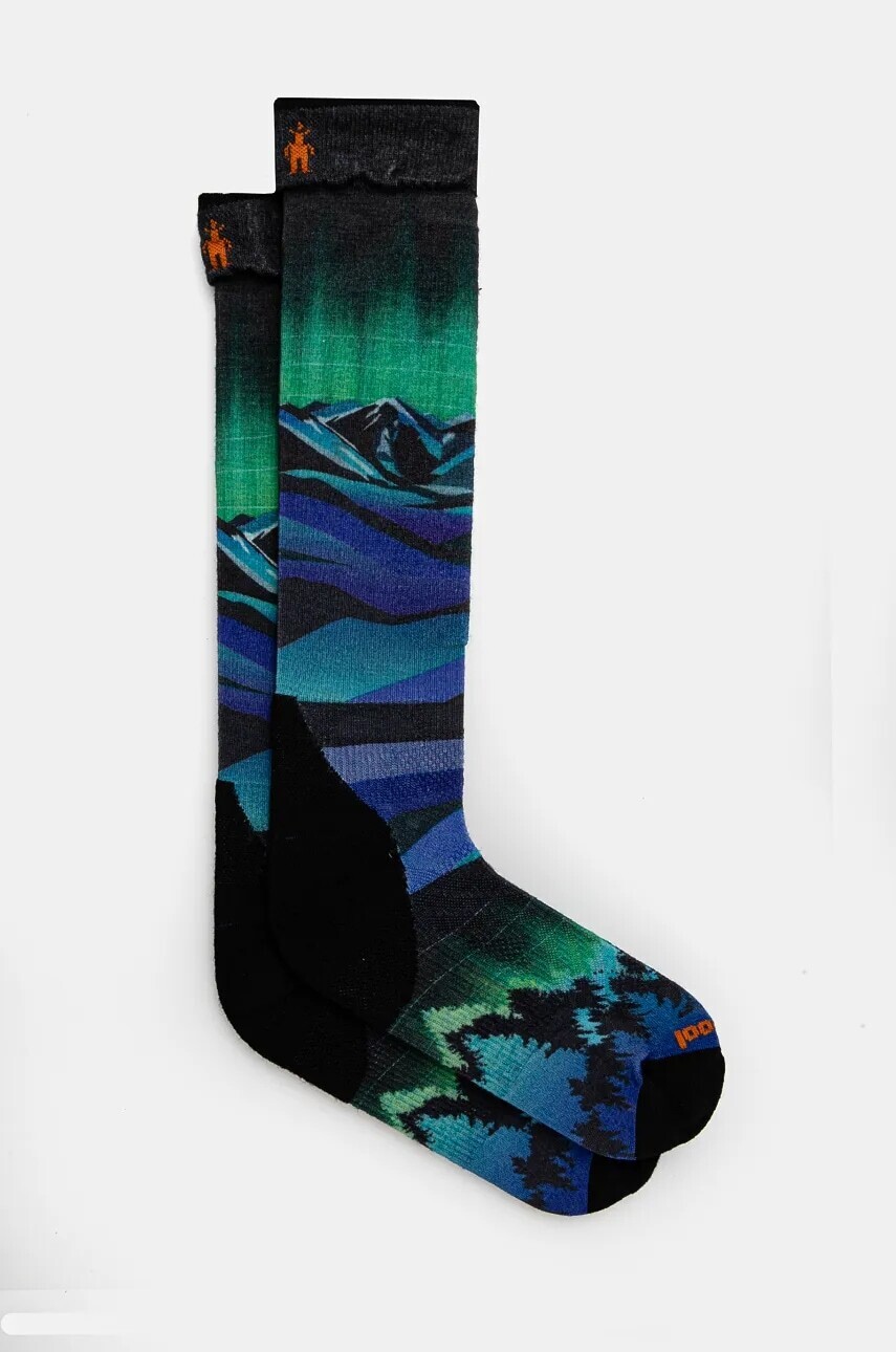 Lyžiarske ponožky Smartwool Targeted Cushion Compression Print SW002484