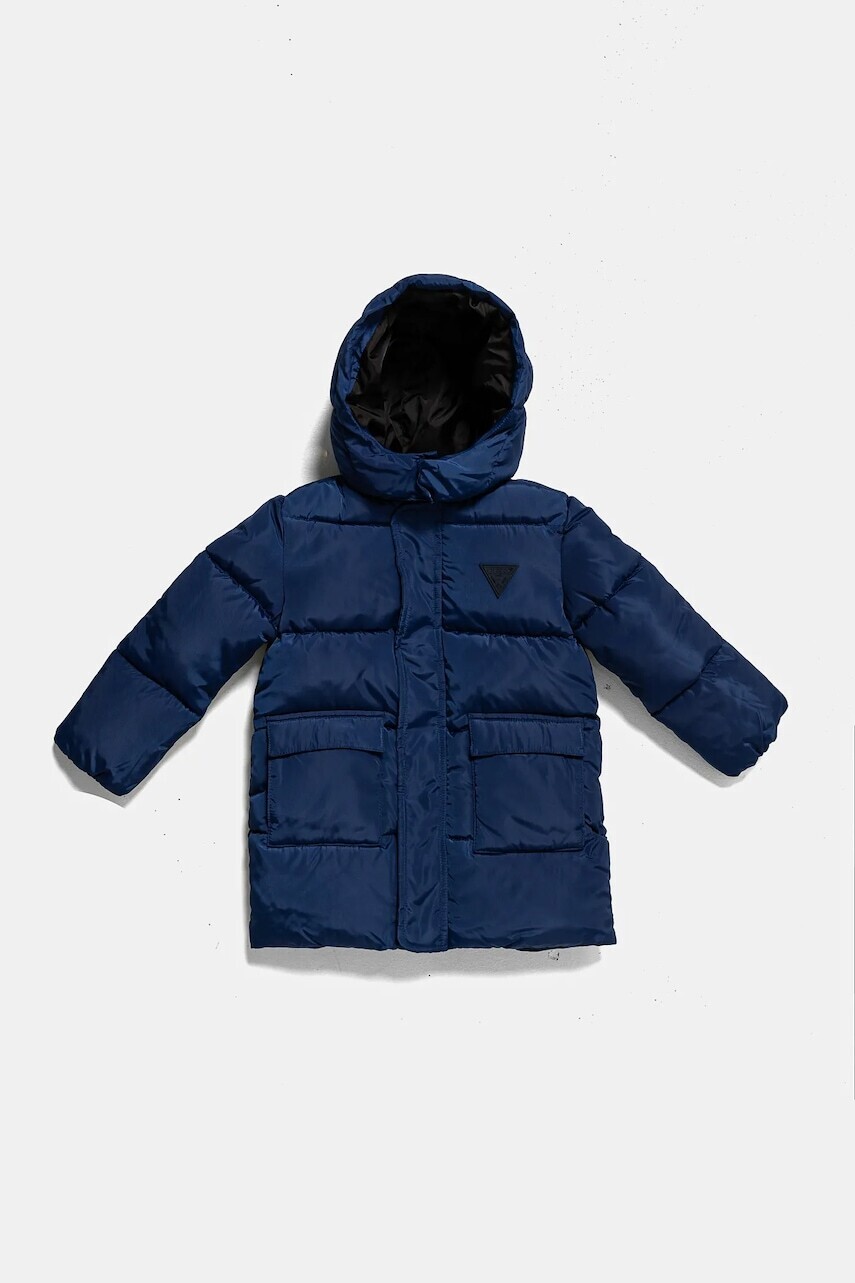 Detská bunda Guess tmavomodrá farba, N4BL02 WB240