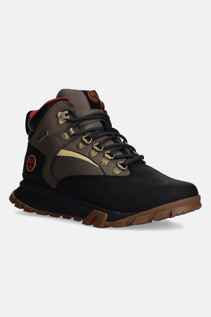 Kožená obuv Timberland MT Lincoln pánske, čierna farba, TB1A61HV0151