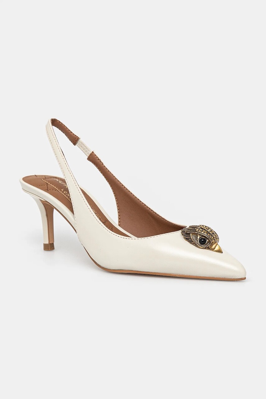 Lodičky Kurt Geiger London Belgravia Sling Back béžová farba, 9786941309