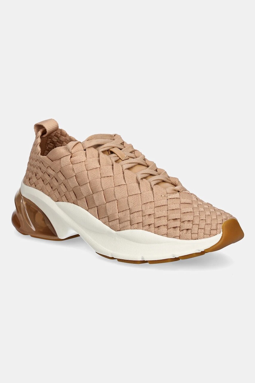 Tenisky Tory Burch Good Luck Woven Trainer béžová farba, 159962-650
