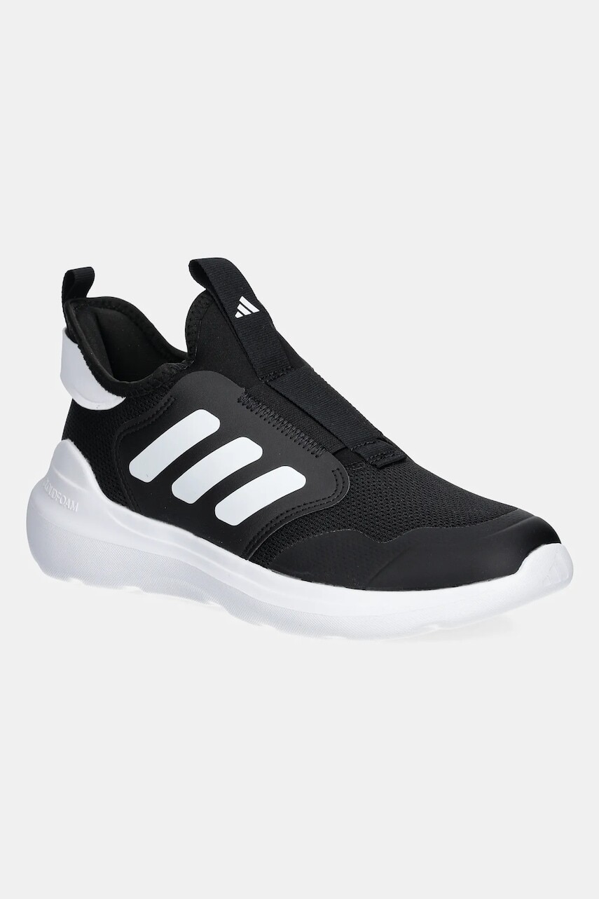 Detské tenisky adidas TENSAUR COMFORT AC čierna farba, JR7661