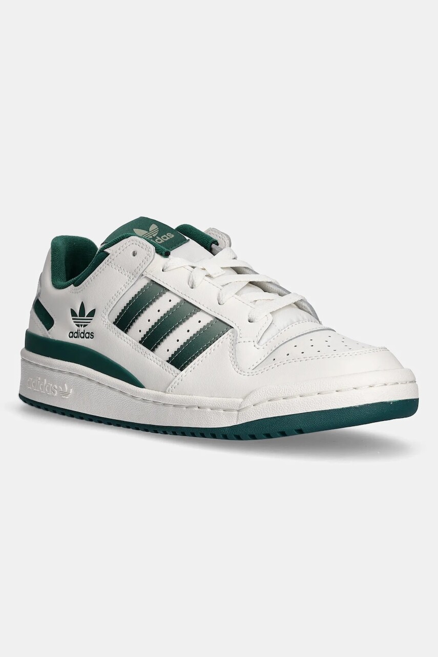 Kožené tenisky adidas Originals Forum Low béžová farba, JI3265
