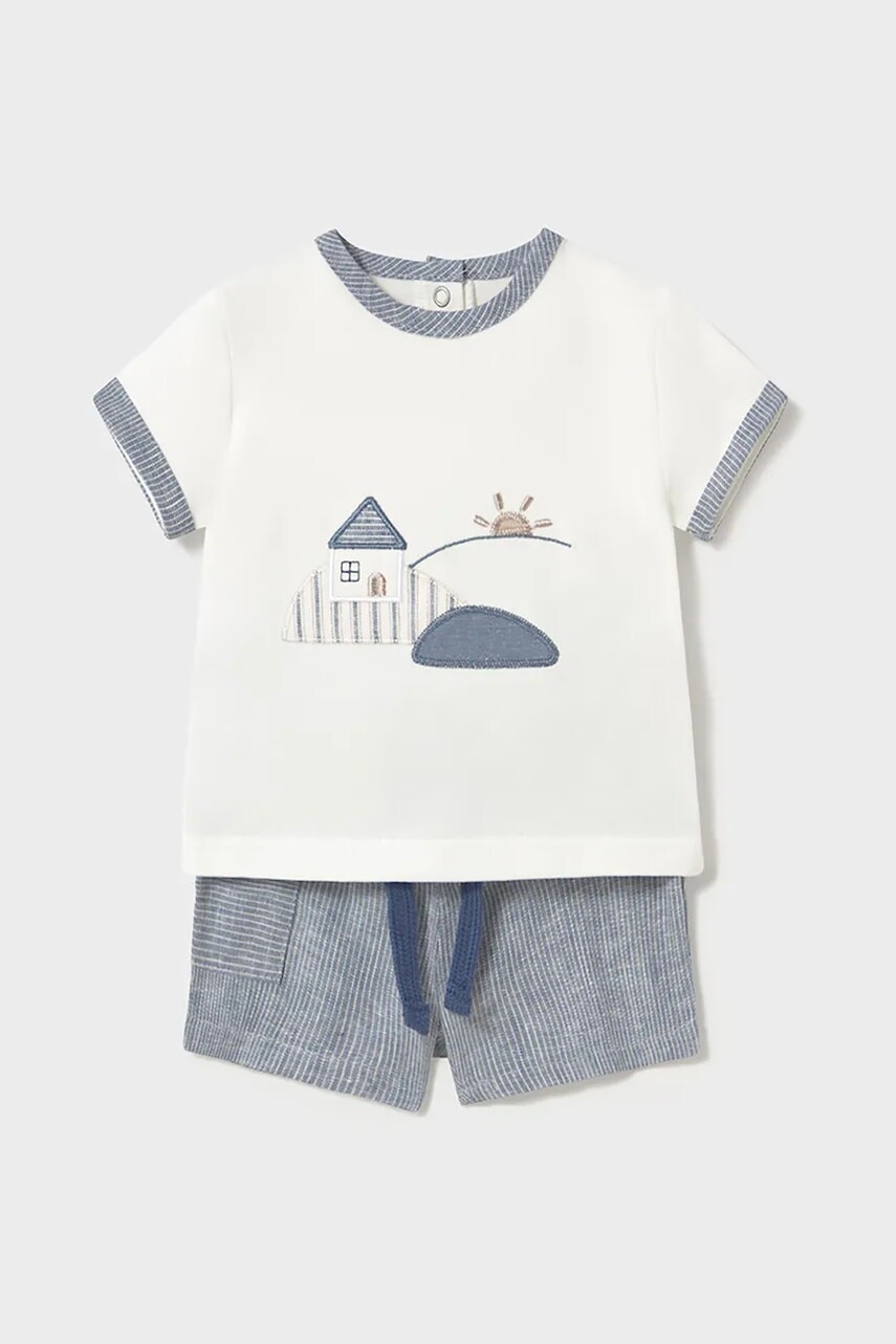 Detská súprava s nádychom ľanu Mayoral Newborn 1207