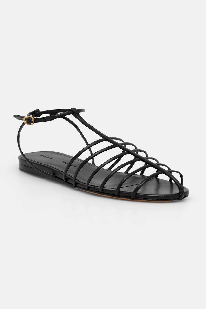 Sandále Proenza Schouler Tee dámske, čierna farba, SH251004