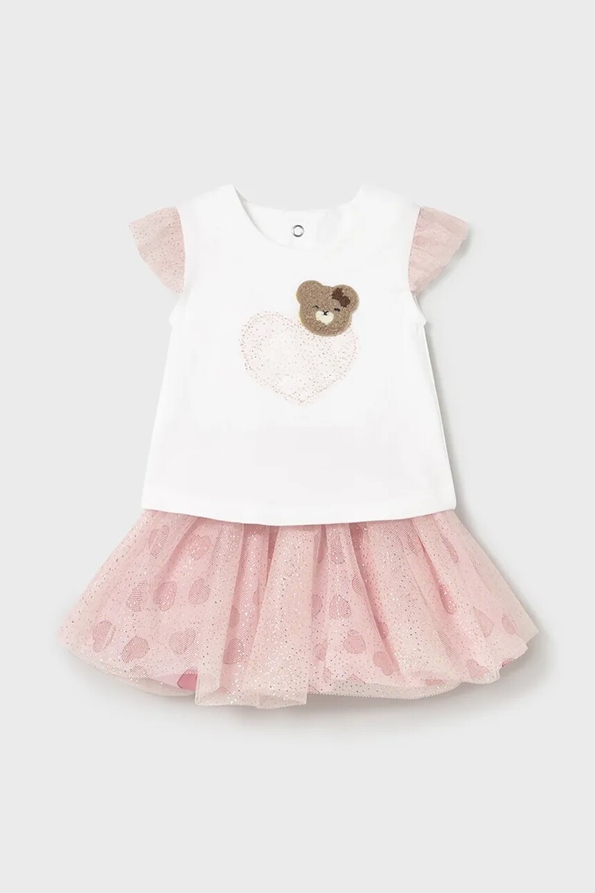 Sada pre bábätká Mayoral Newborn ružová farba, 1874