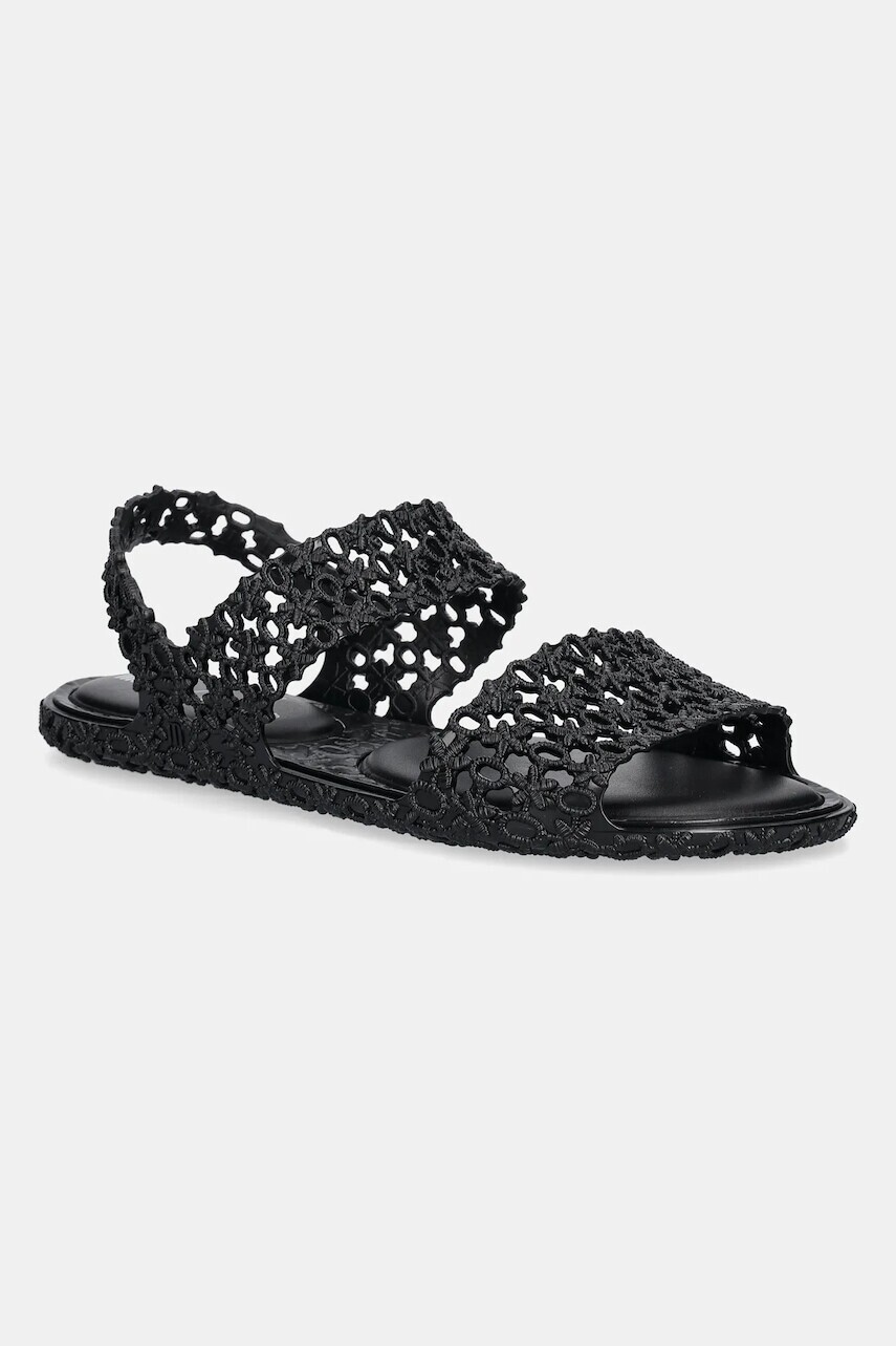 Sandále Melissa MELISSA PANC SANDAL + ISABELA CAPETO dámske, čierna farba, M.33440.54143
