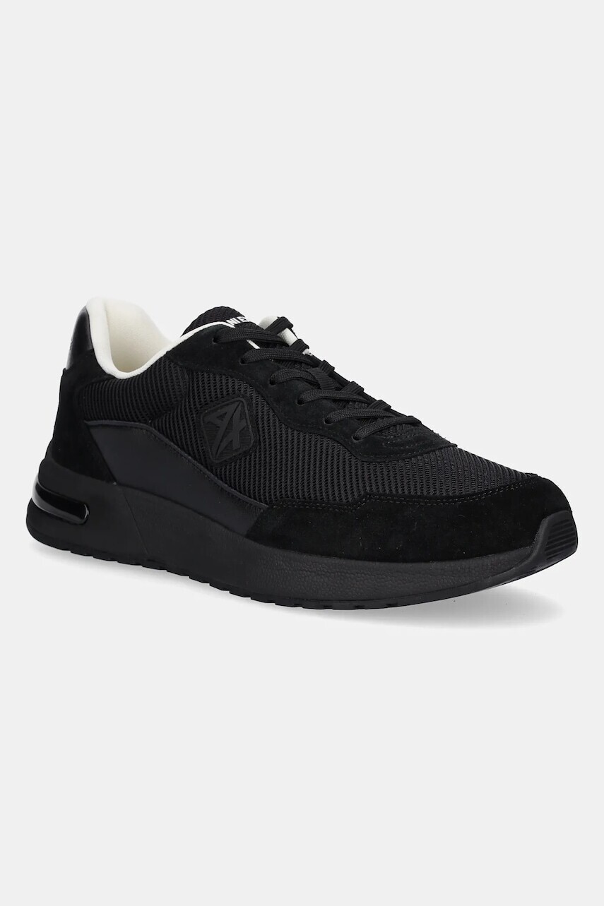 Tenisky Armani Exchange pánske, čierna farba, XUX240 XV910 Q781
