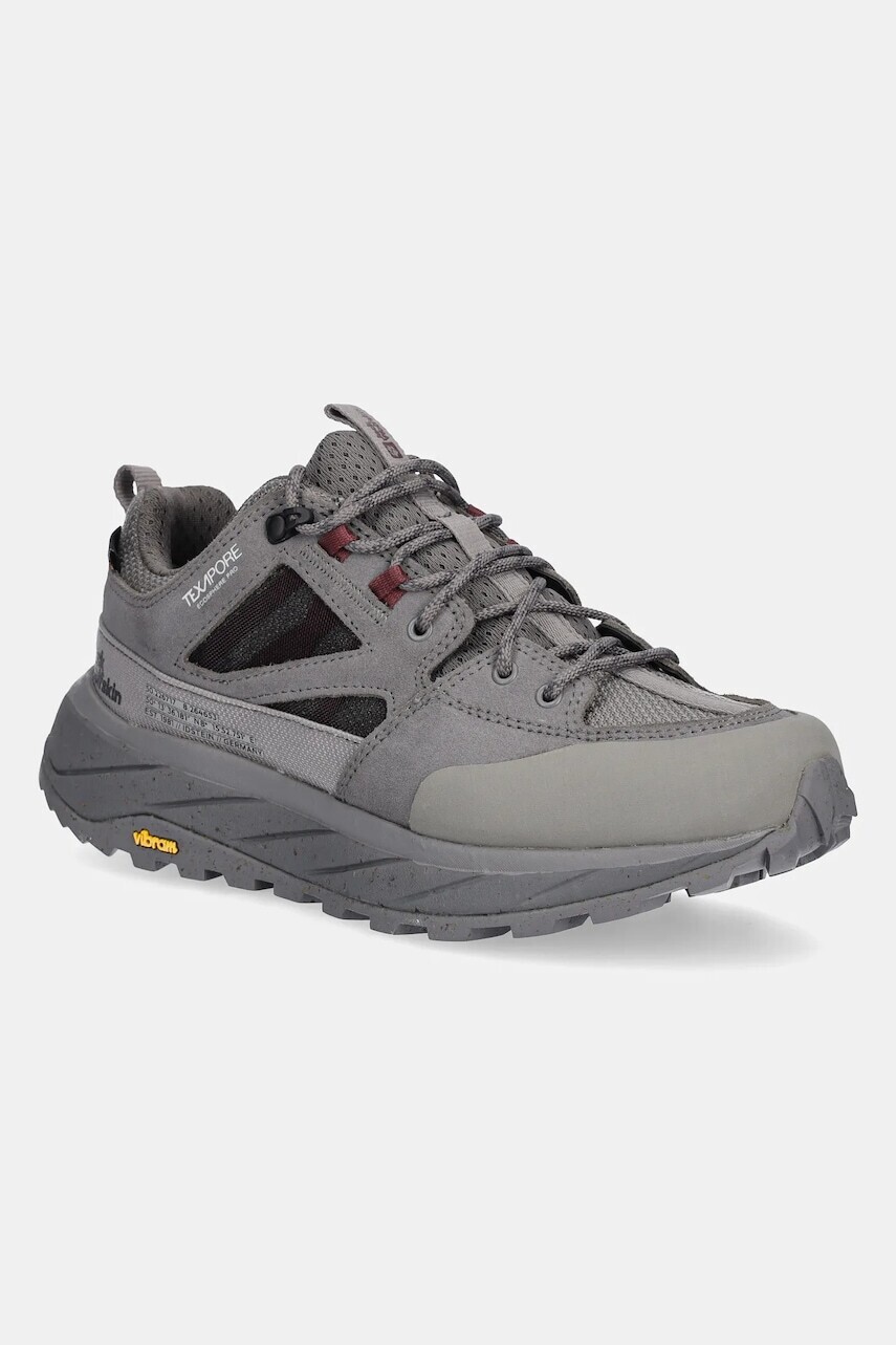 Topánky Jack Wolfskin Terraquest Texapore Low dámske, šedá farba, 4056411