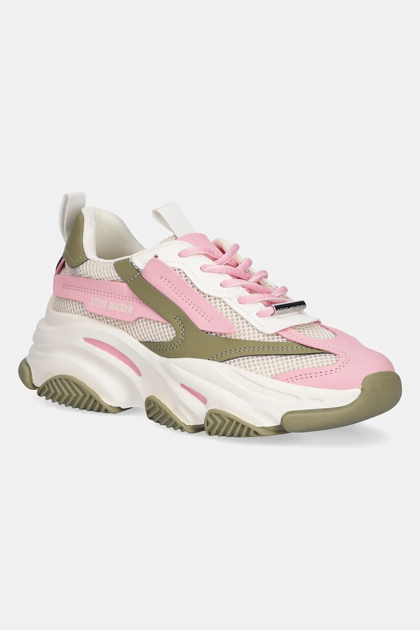 Tenisky Steve Madden Possession-SE dámske, ružová farba, SM19000033