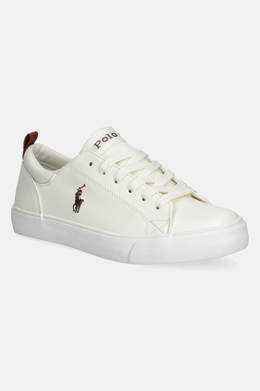 Detské tenisky Polo Ralph Lauren PRESTYN béžová farba, RL01240110