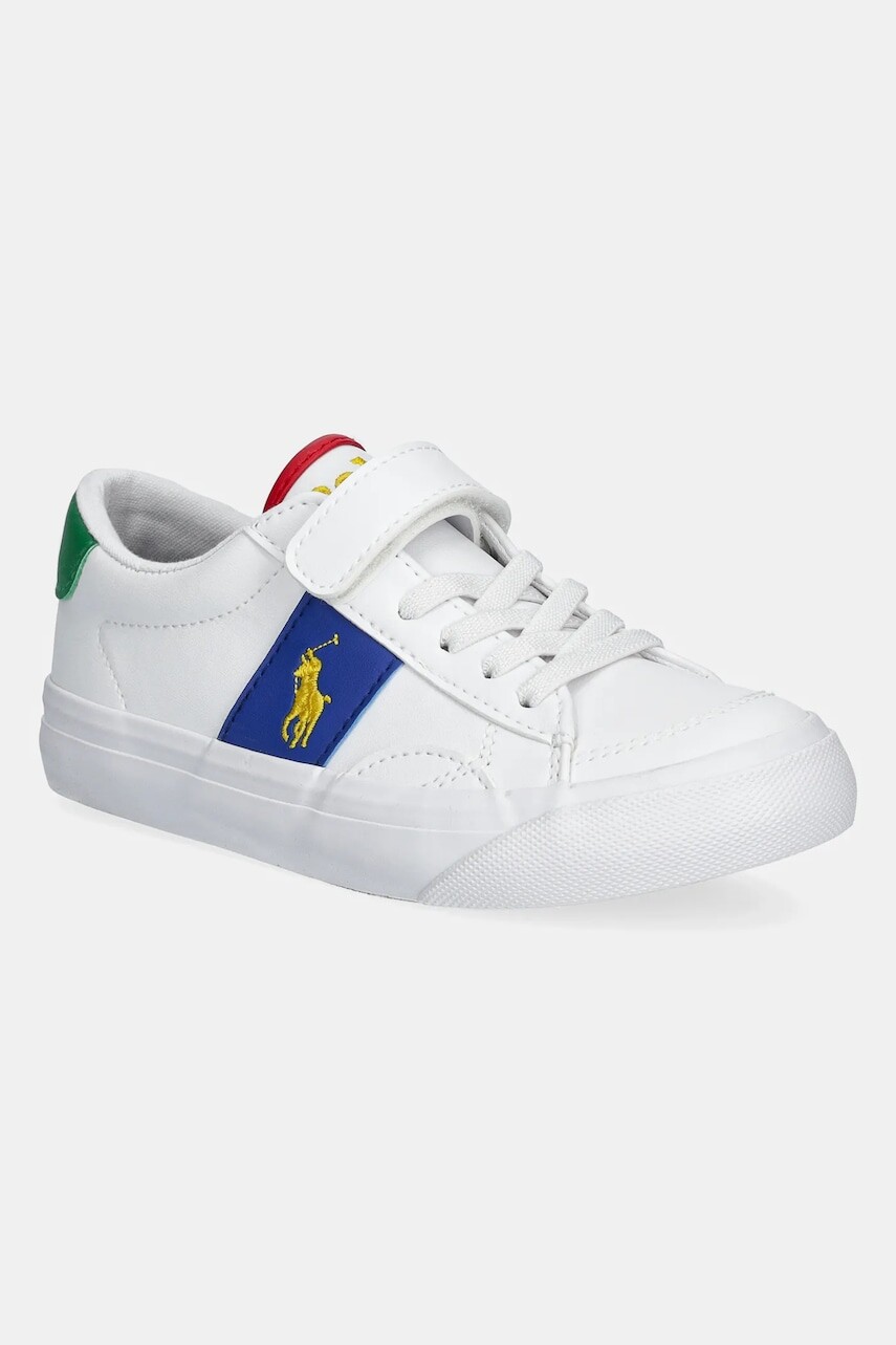 Detské tenisky Polo Ralph Lauren RYLEY PS biela farba, RL02450102