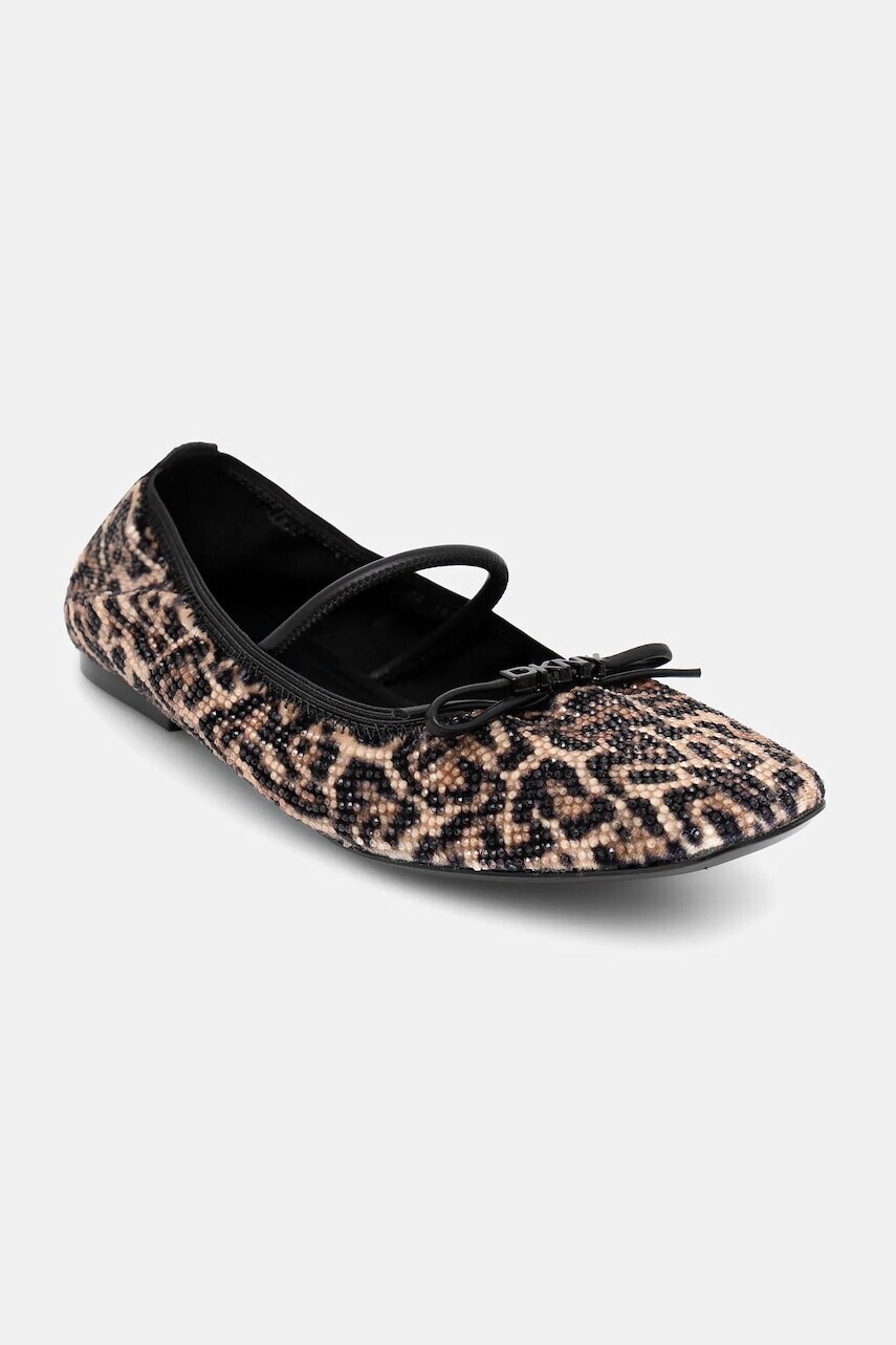 Baleríny Dkny Dale béžová farba, K1577448