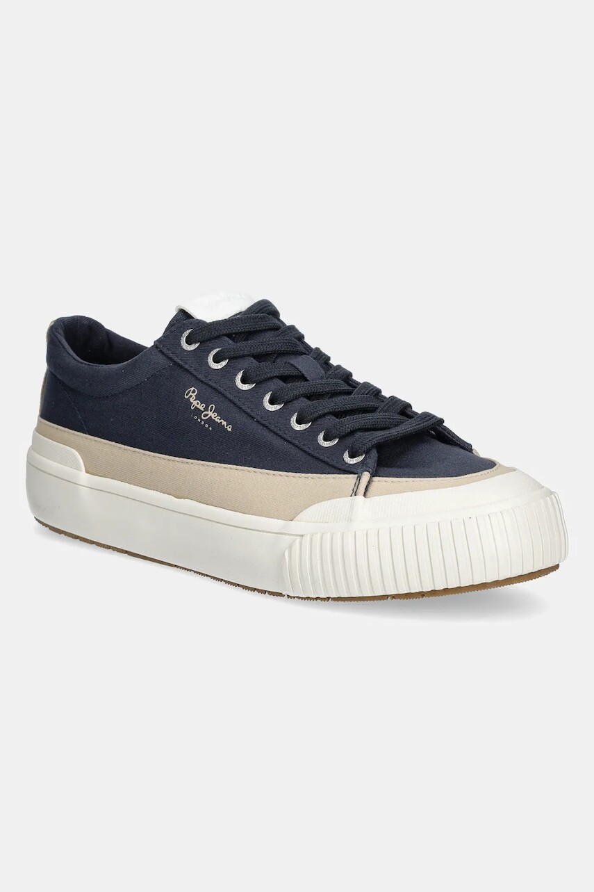 Tenisky Pepe Jeans BEN WASH M tmavomodrá farba, PMS31075