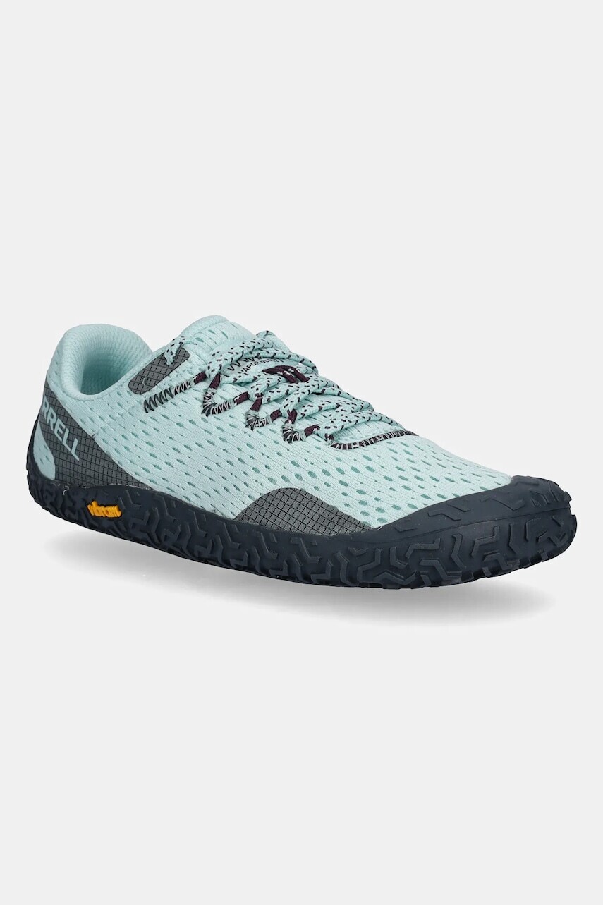Topánky Merrell Vapor Glove 6 dámske, tyrkysová farba, J068330