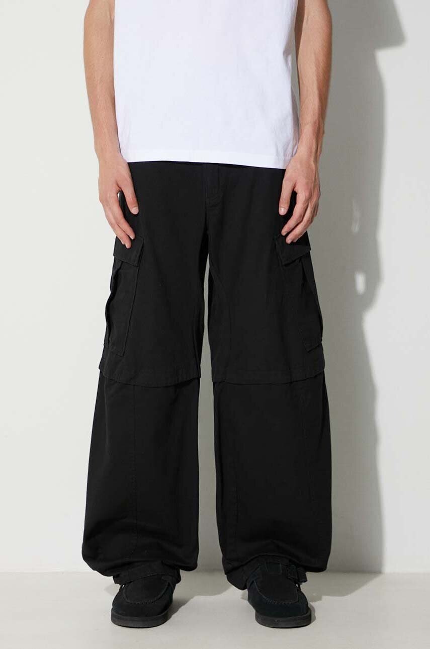 Rifle Han Kjøbenhavn M.132897 Cotton Twill Baggy Cargo Trouse pánske