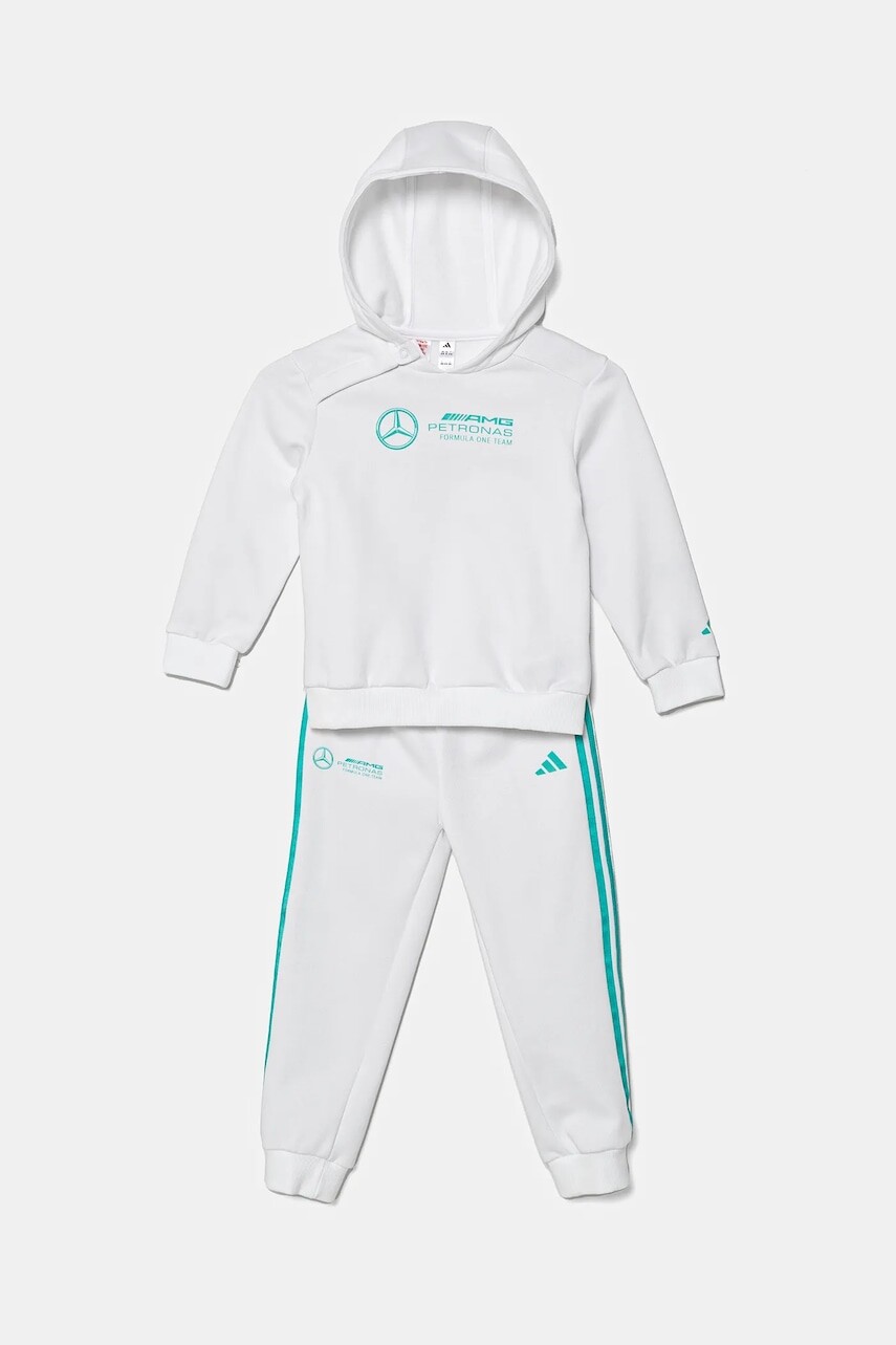 Detská tepláková súprava adidas Performance MER DNA biela farba, JV5445