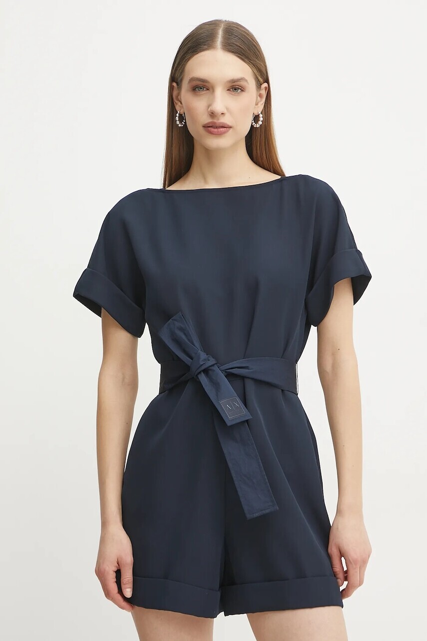 Overal Armani Exchange tmavomodrá farba, XW000451 AF12750
