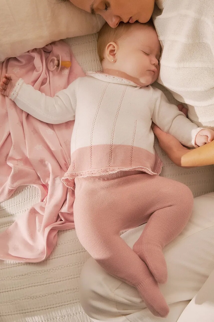 Sada pre bábätká Mayoral Newborn ružová farba, 1587