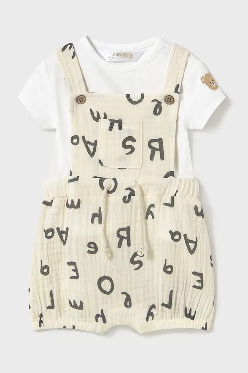 Sada pre bábätká Mayoral Newborn béžová farba, 1623