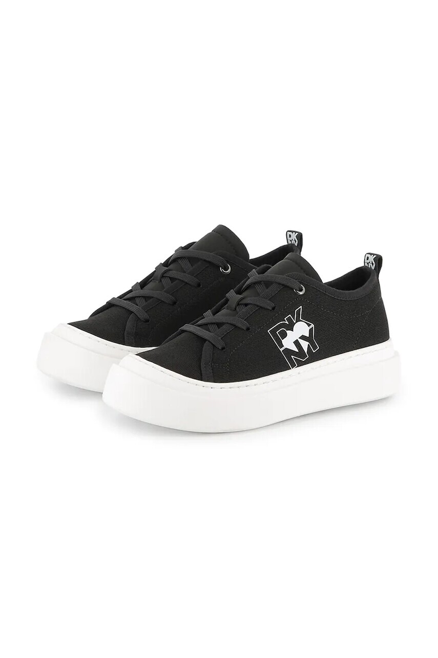 Tenisky Dkny čierna farba, D62085