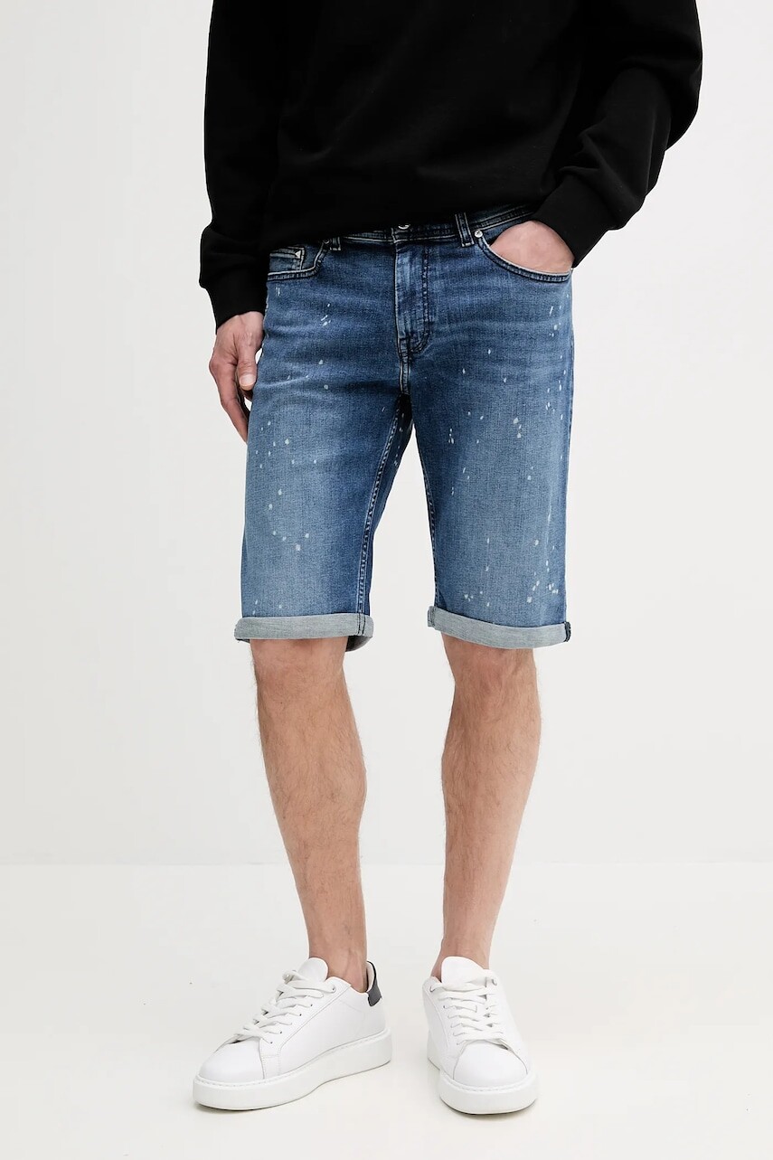 Rifľové krátke nohavice Karl Lagerfeld pánske, 552832.265820