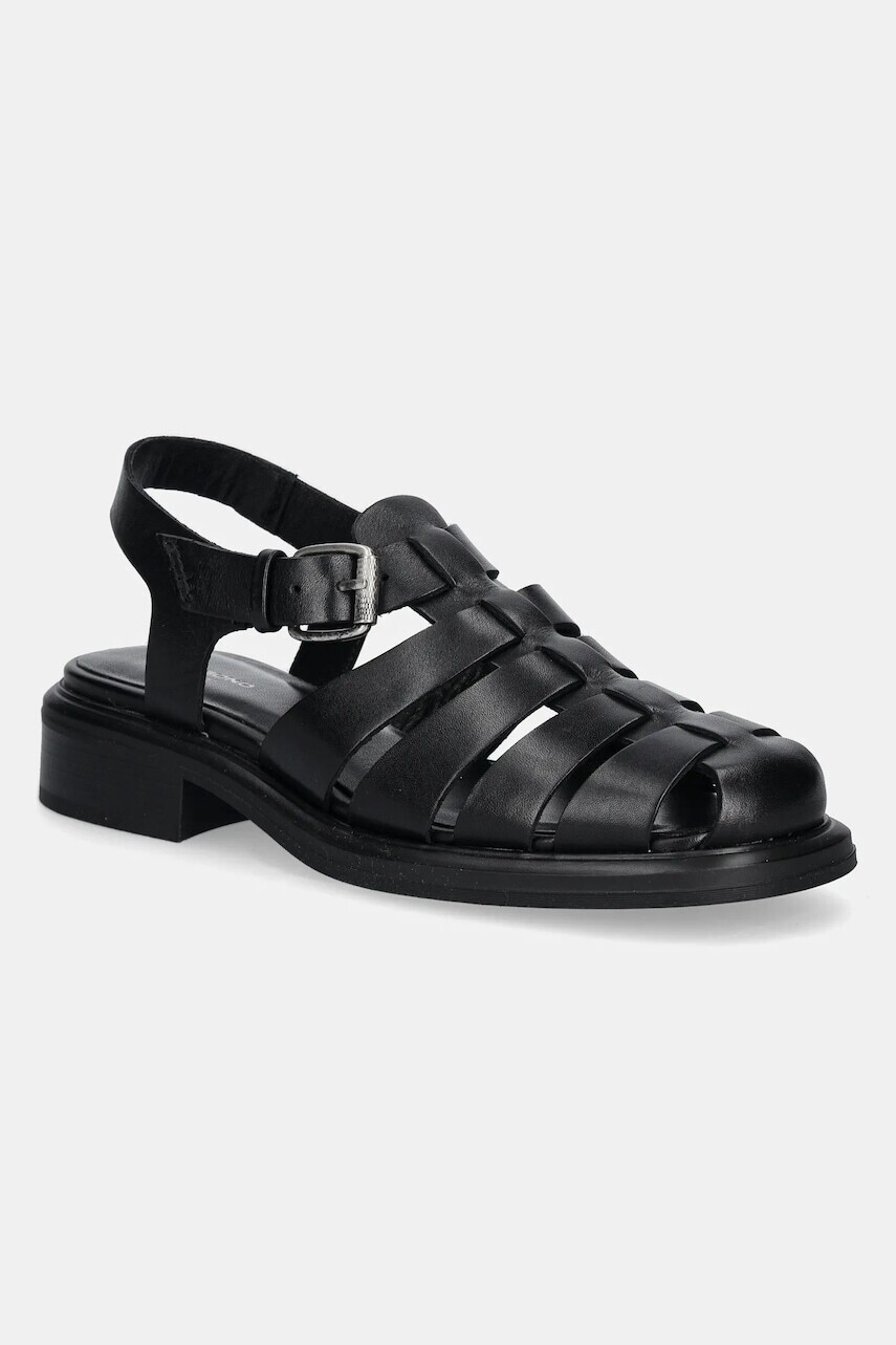 Kožené sandále Vagabond Shoemakers ELLIS dámske, čierna farba, 5930-101-20