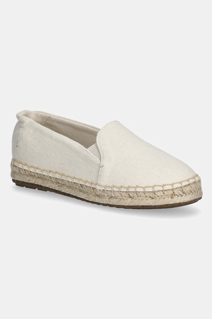 Espadrilky Emu Australia Mentone béžová farba, W13171 Natural