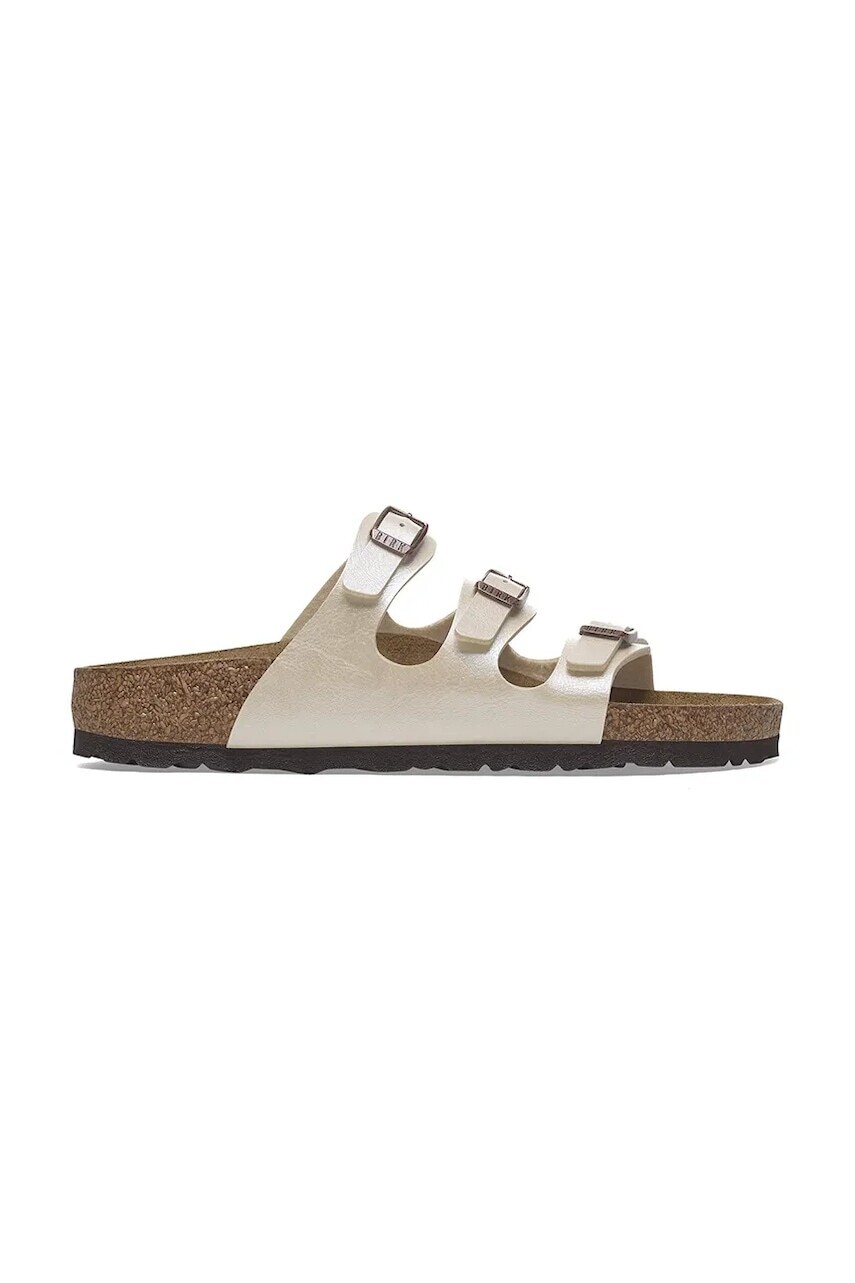 Šľapky Birkenstock Florida Graceful dámske, biela farba, 1029818
