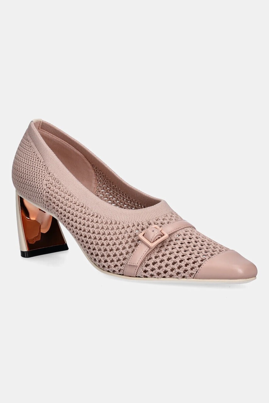 Lodičky United Nude Zuma Pump Mid ružová farba, na podpätku, 10927861129