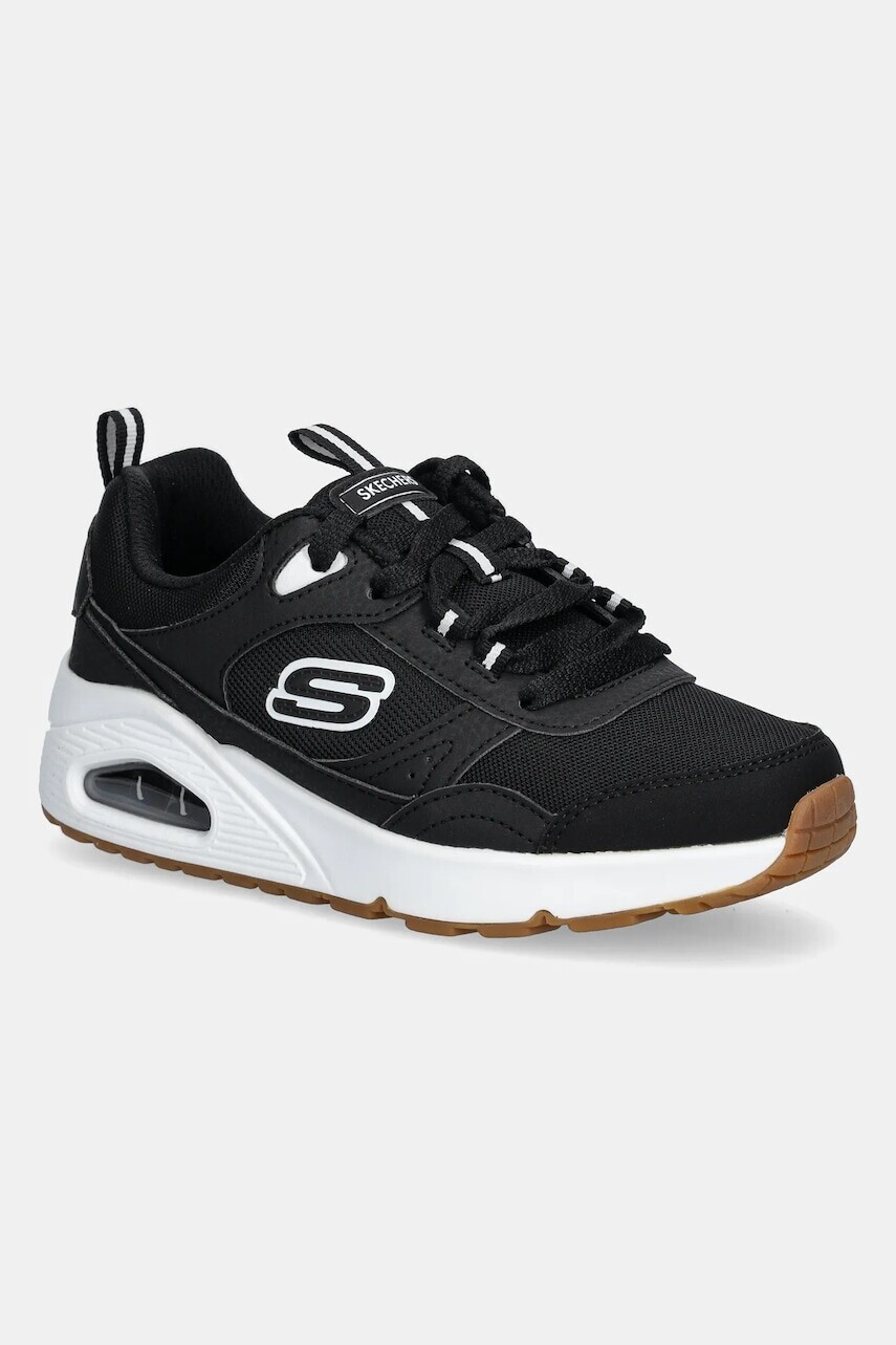 Detské tenisky Skechers UNO čierna farba, 403659L