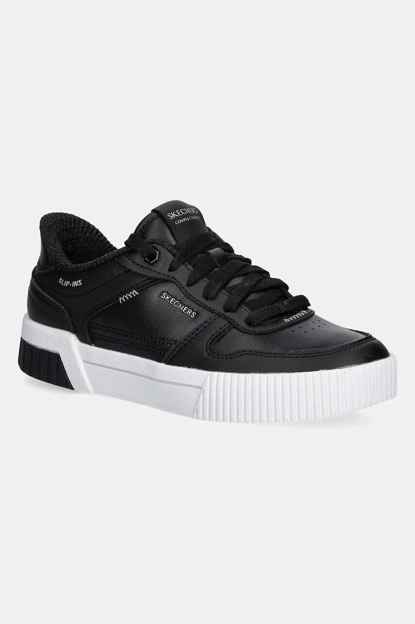 Tenisky Skechers JADE - PUT IT IN NEUTRAL dámske, čierna farba, 185222