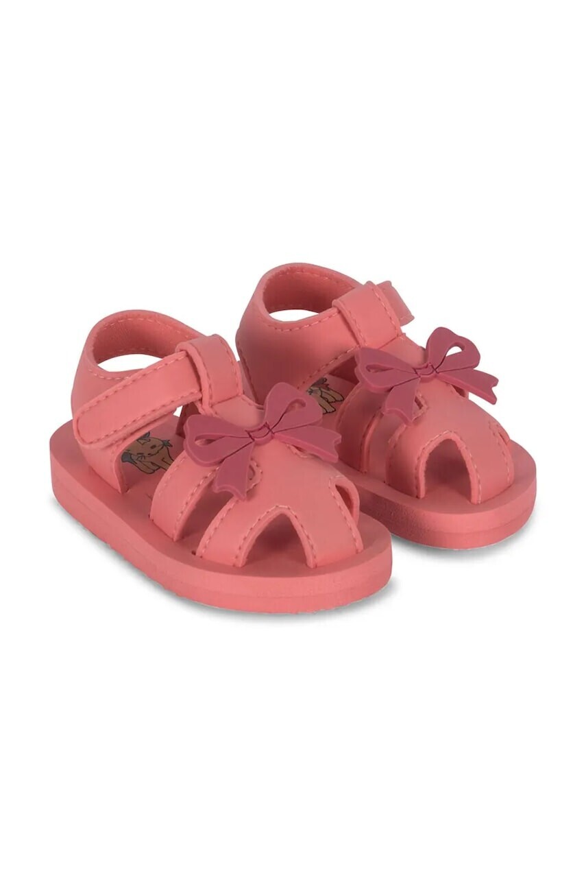 Detské sandále Konges Sløjd SABLE SANDAL. ružová farba, KS102574