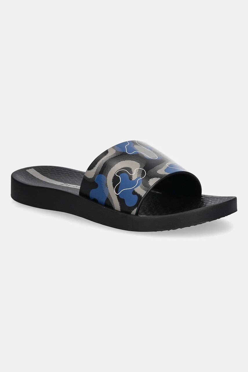 Detské šľapky Ipanema URBAN VI SLIDE KIDS čierna farba, 83614.AY566
