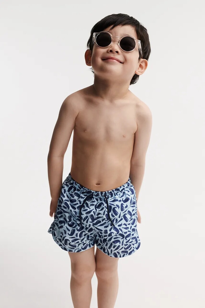 Detské plavkové šortky Liewood Aiden Printed Board Shorts LW20067