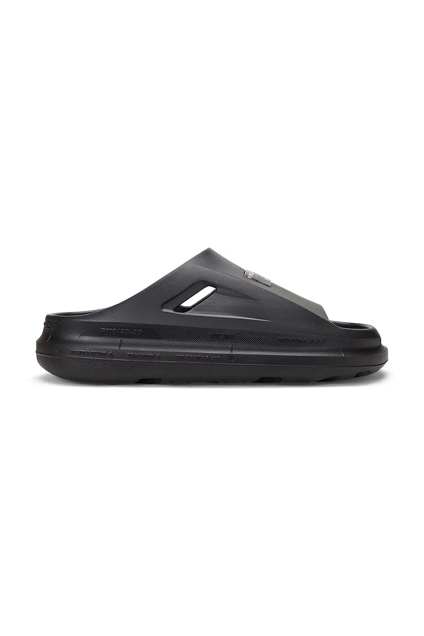 Šľapky Polo Ralph Lauren Ps 125 pánske, čierna farba, 809961064005