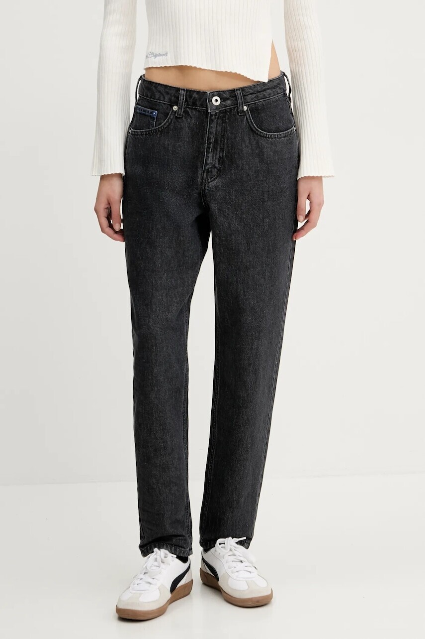 Rifle Karl Lagerfeld Jeans dámske, vysoký pás, A2W10138