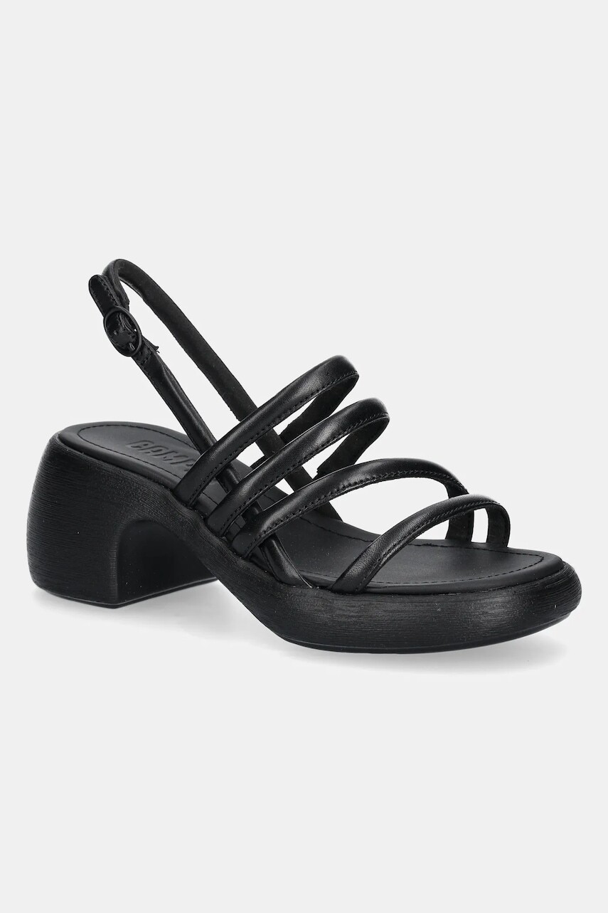 Kožené sandále Camper Thelma Sandal čierna farba, K201723-001