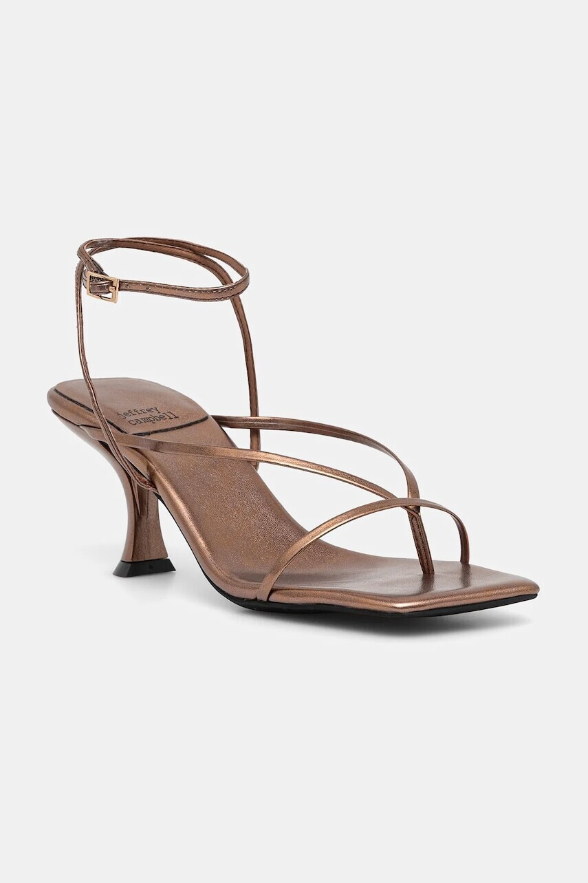Sandále Jeffrey Campbell Fluxx zlatá farba, JC-935-9-61