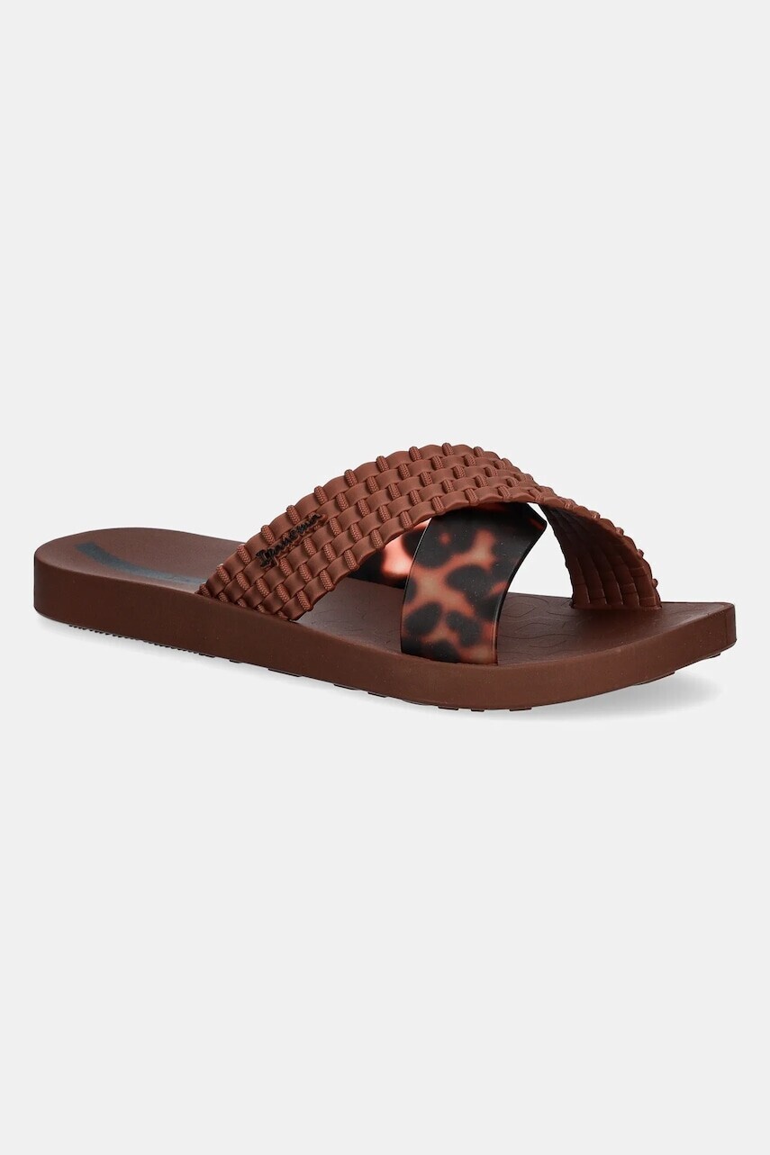 Šľapky Ipanema SENSE SLIDE dámske, hnedá farba, 27214-BD334