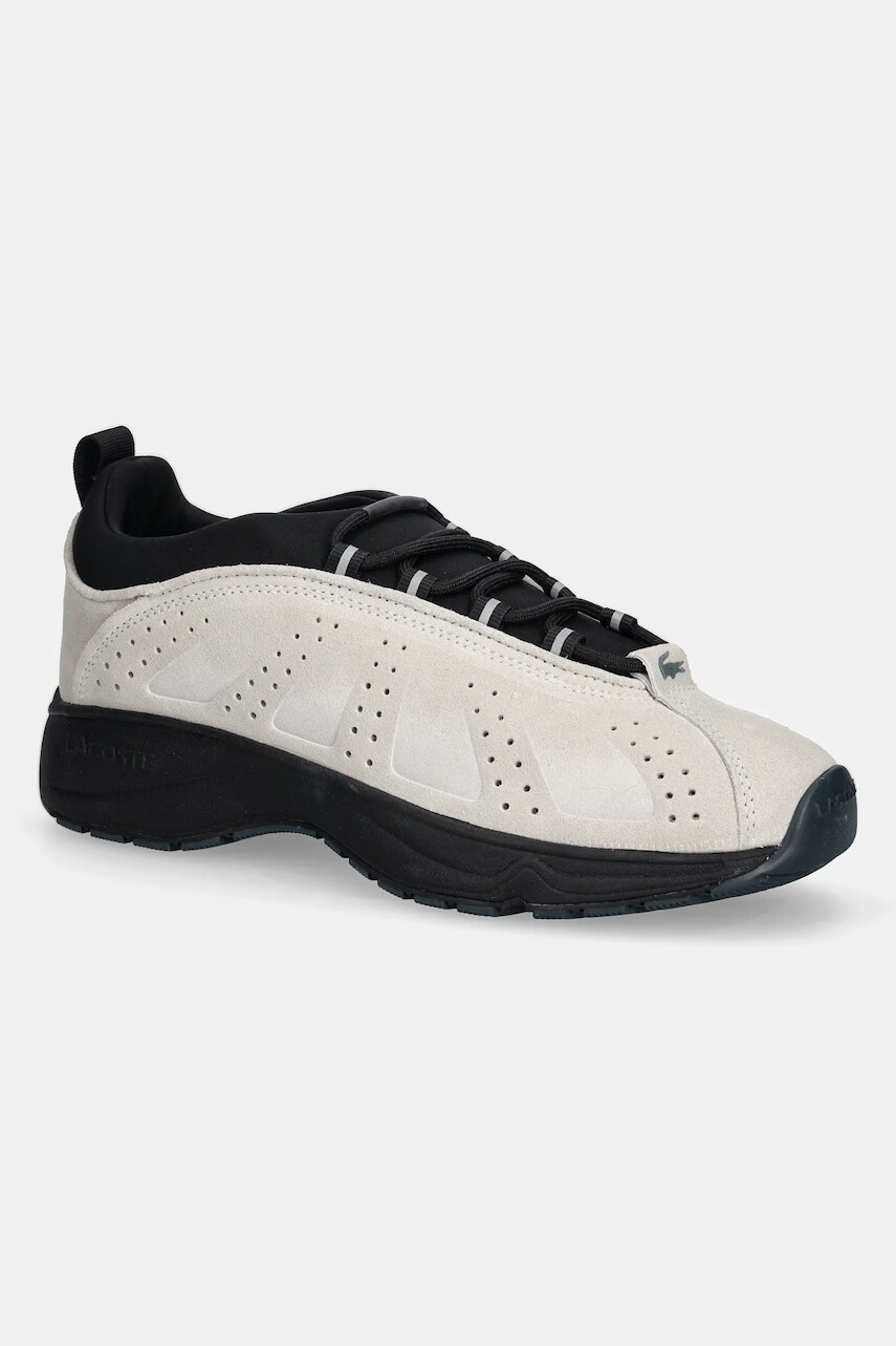 Kožené tenisky Lacoste AUDYSSOR SLIP-ON pánske, béžová farba, 49SMA0101