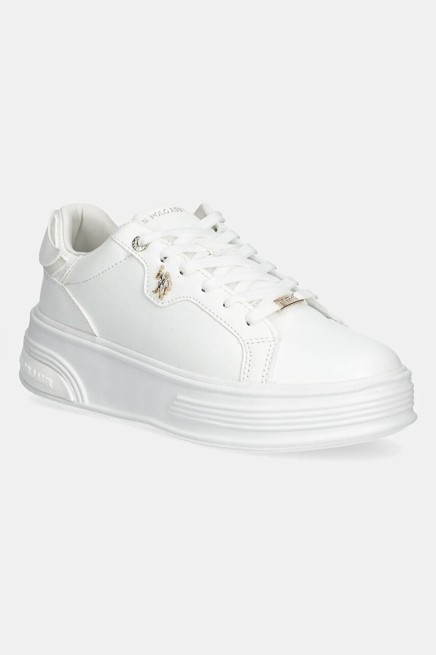 Tenisky U.S. Polo Assn. ASUKA dámske, biela farba, ASUKA008W/5Y1