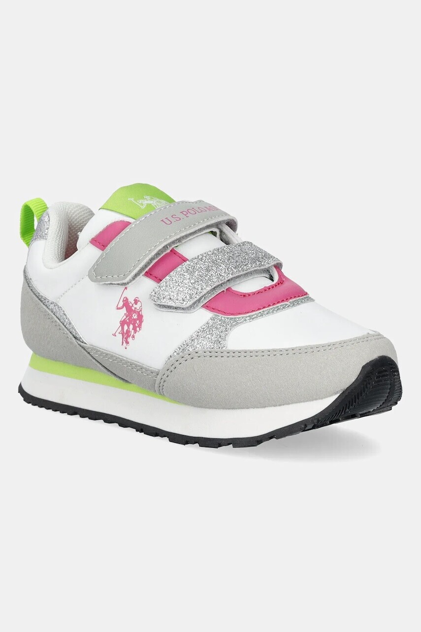 Tenisky U.S. Polo Assn. NOBIK012 biela farba, NOBIK012K/5NH3