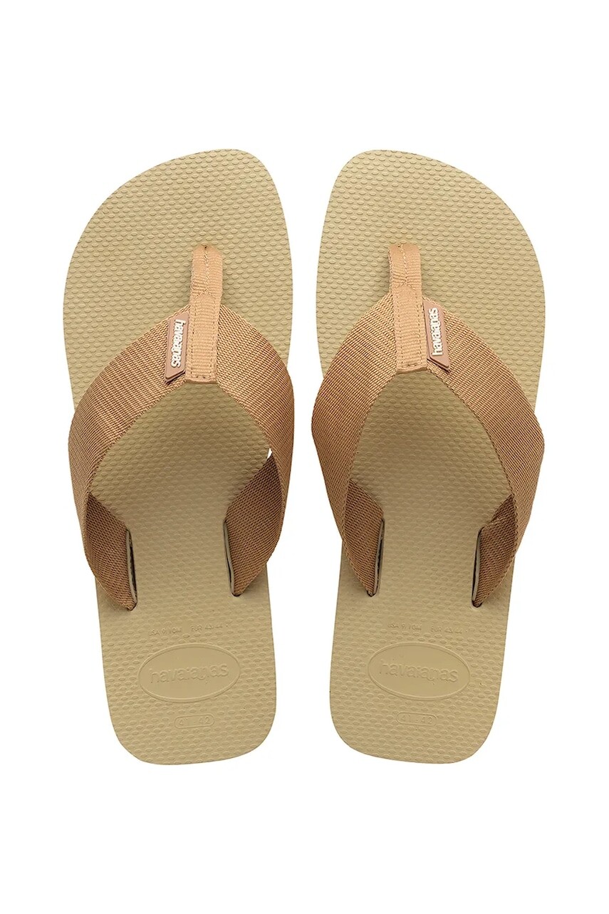 Šľapky Havaianas URBAN BASIC pánske, béžová farba, 4148427.0154