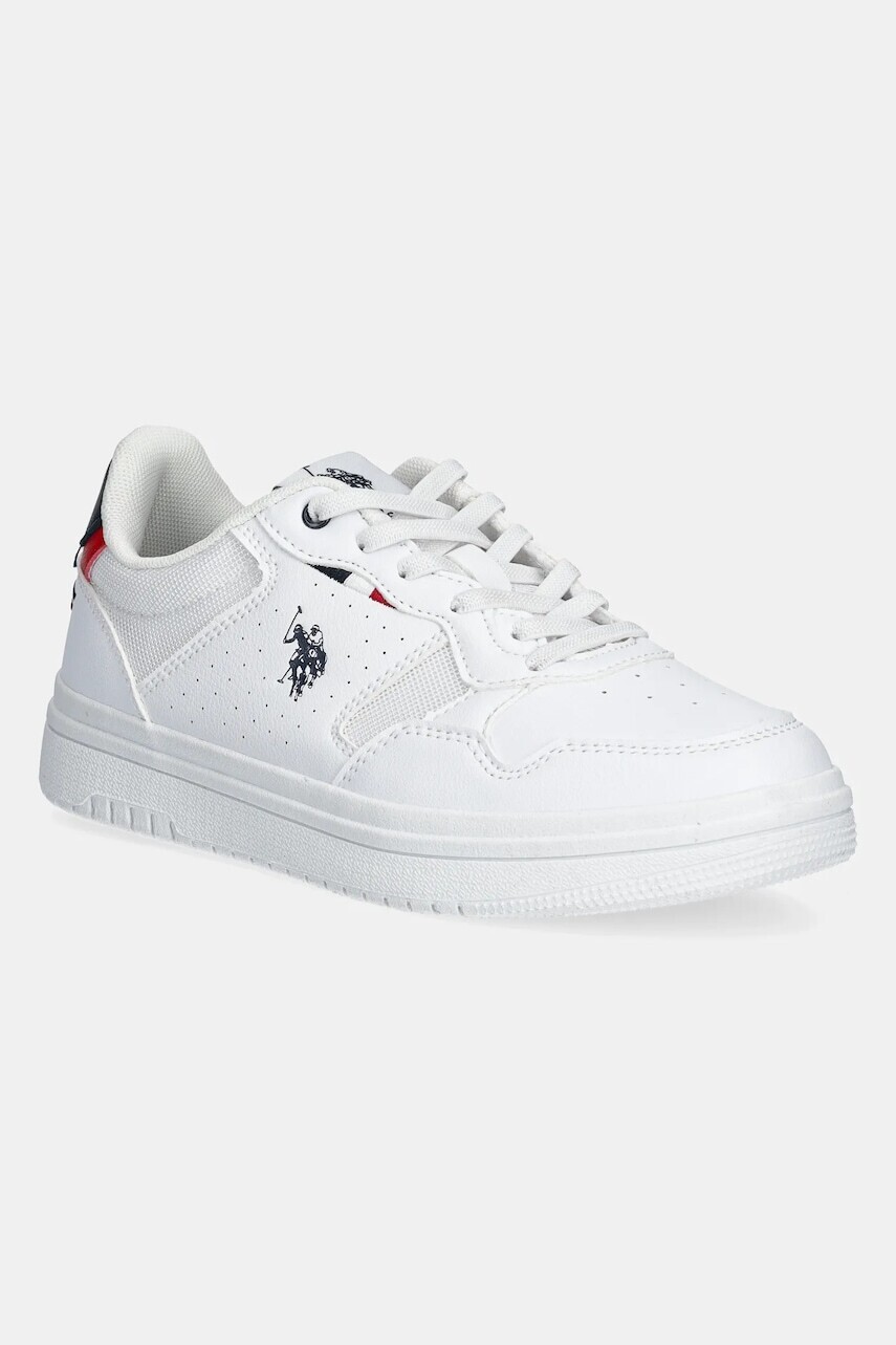 Topánky U.S. Polo Assn. DENNY004 biela farba, DENNY004K/5Y9
